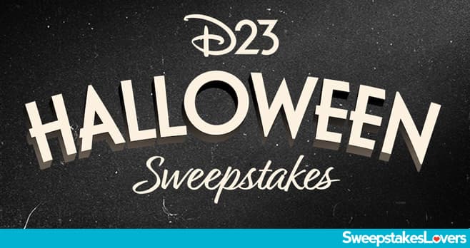 Disney D23 Halloween Sweepstakes 2024