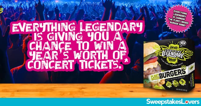 Everything Legendary Tickets For A Year Sweepstakes 2024