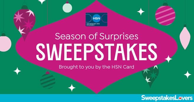 HSN Season of Surprises Sweepstakes 2024