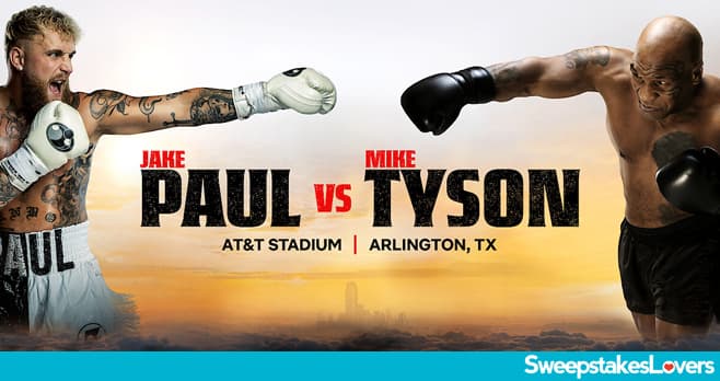 Netflix Jake Paul vs. Mike Tyson Sweepstakes 2024