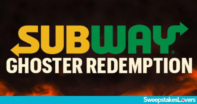 Subway Ghoster Redemption Giveaway 2024