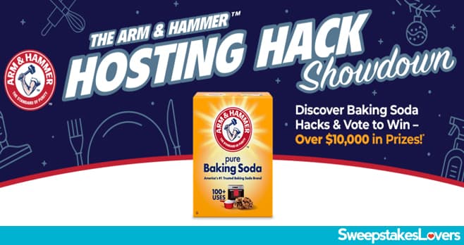 Arm and Hammer Holiday Hacks Sweepstakes 2024