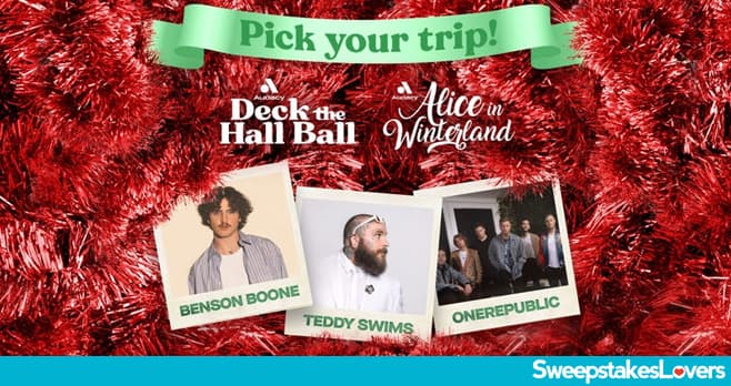 Audacy Holiday Tour Sweepstakes 2024