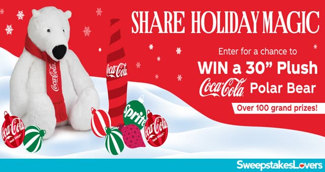 Coca-Cola Holiday Magic Plush Bear Sweepstakes 2024