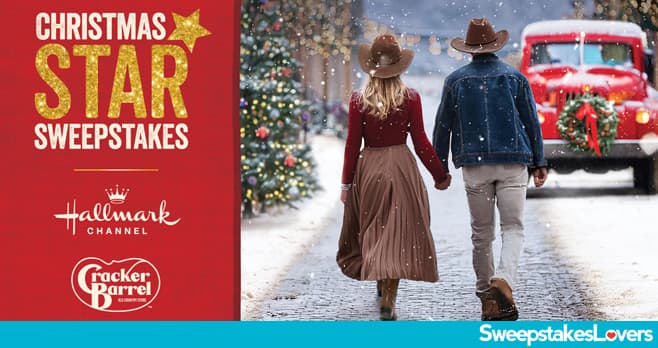 Cracker Barrel Rewards Christmas Star Sweepstakes 2024