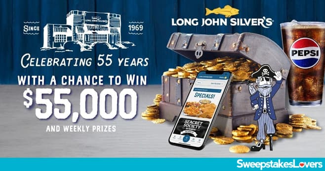 Long John Silver's Thanks for 55 Years Sweepstakes 2024