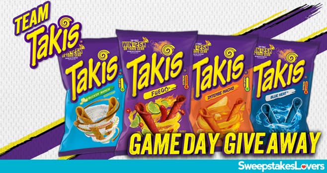 Takis Gameday Giveaway 2025