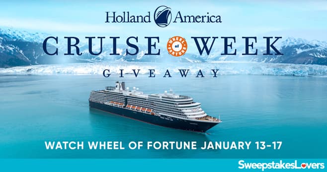 Wheel Of Fortune Holland America Cruise Week Giveaway 2025