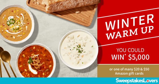 Campbell's Winter Warm Up Instant Win Game and Sweepstakes 2025