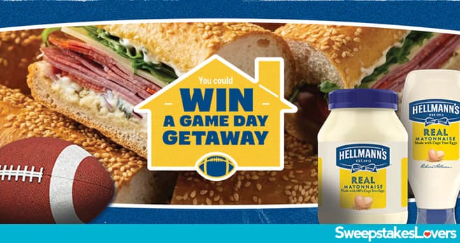 Hellmann's Game Day Getaway Sweepstakes 2025