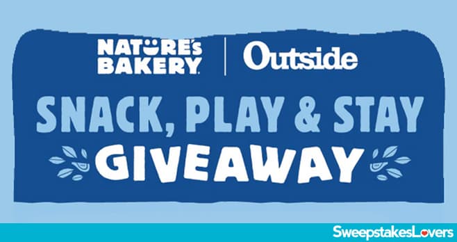 Nature's Bakery Snack, Play & Stay Giveaway 2025