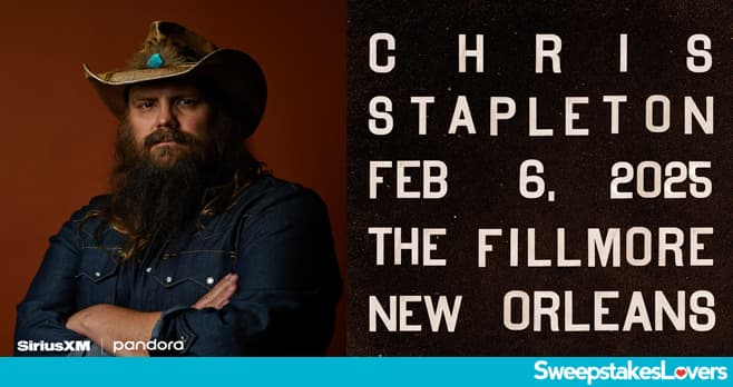 SiriusXM Chris Stapleton Sweepstakes 2025