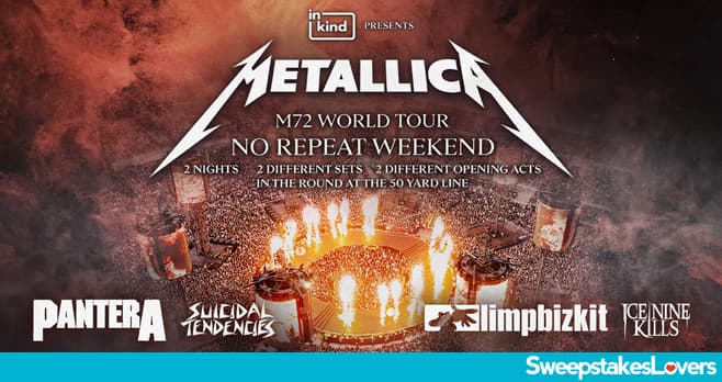 SiriusXM Metallica Sweepstakes 2025