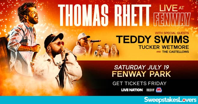 SiriusXM Thomas Rhett Sweepstakes 2025