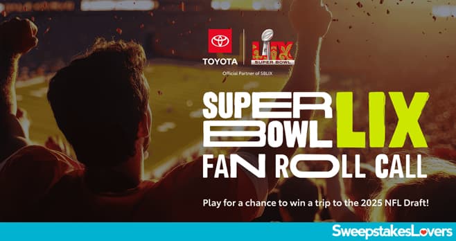 Toyota Fan Roll Call Sweepstakes 2025