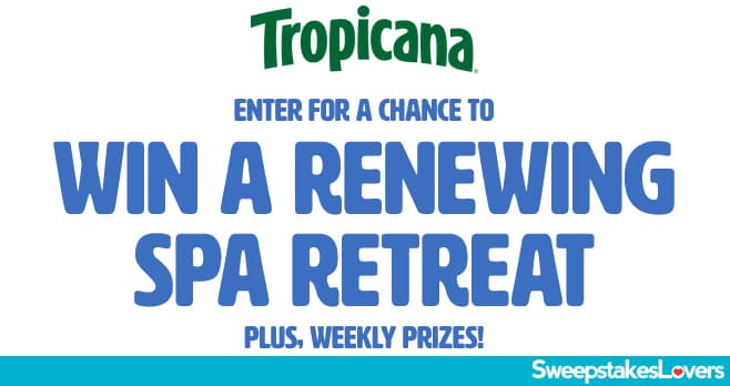 Tropicana New Year New Intentions Sweepstakes 2025