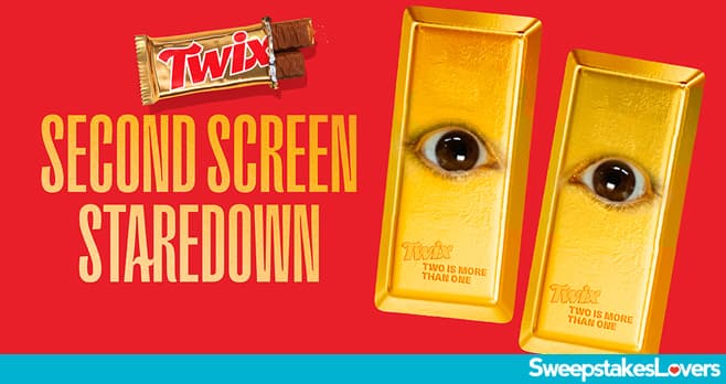 Twix Second Screen Staredown Sweepstakes 2025