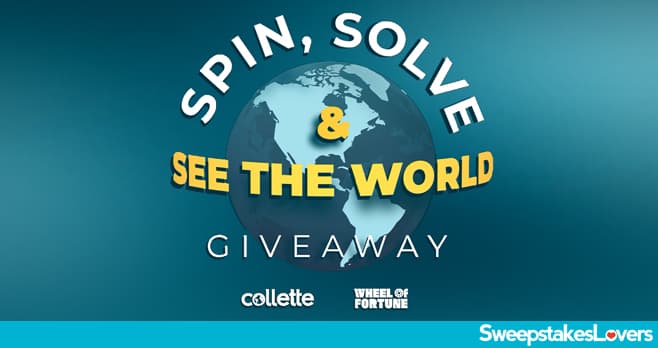 Wheel Of Fortune Spin, Solve & See The World Giveaway 2025