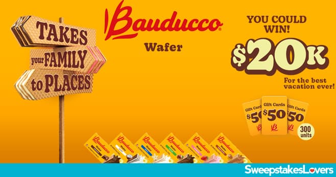 Bauducco Takes Your Family to Places Sweepstakes