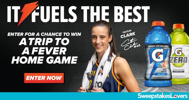 Gatorade Caitlin Clark Flyaway Sweepstakes