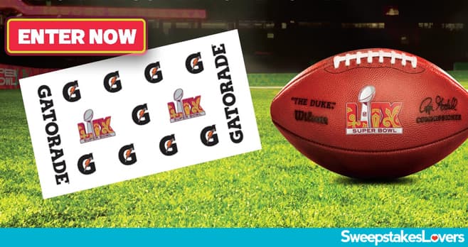 Gatorade Super Bowl LIX Sweepstakes 2025