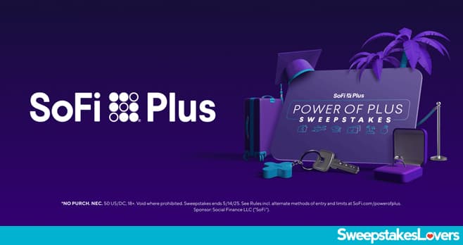 SoFi Power of Plus Sweepstakes Advertising