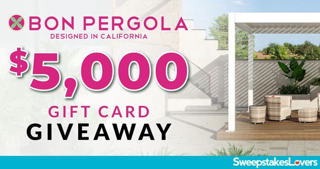 USA Today Bon Pergola Sweepstakes 2025