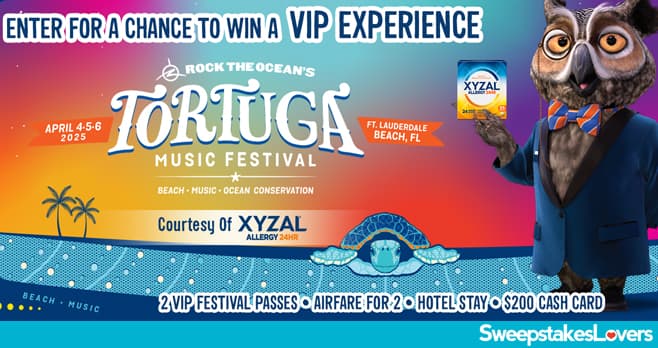 Xyzal x Tortuga Sweepstakes 2025