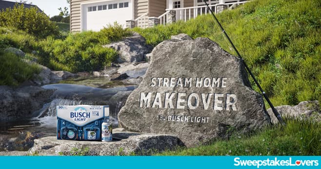 Busch Light Stream Home Makeover Giveaway 2025