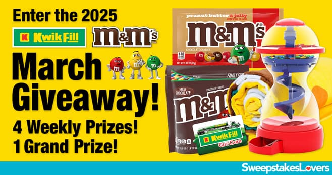 Kwik Fill M&M's Giveaway 2025